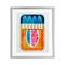Stupell Industries Bold Canned Sardines Framed Print Under Glass, design by Lil' Rue